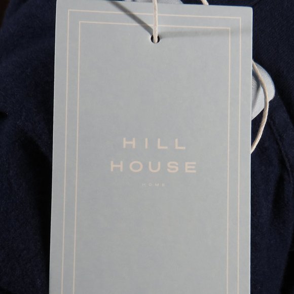 Hill House Teddy Full Zip-Up Hoodie Sweatshirt Navy Unisex Size Medium, Pockets - Picture 3 of 7